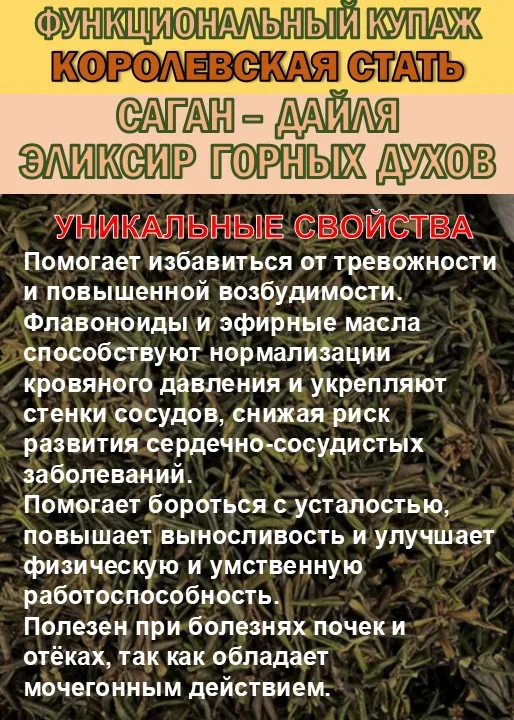 Функциональный купаж «КОРОЛЕВСКАЯ СТАТЬ» - миниатюра 4