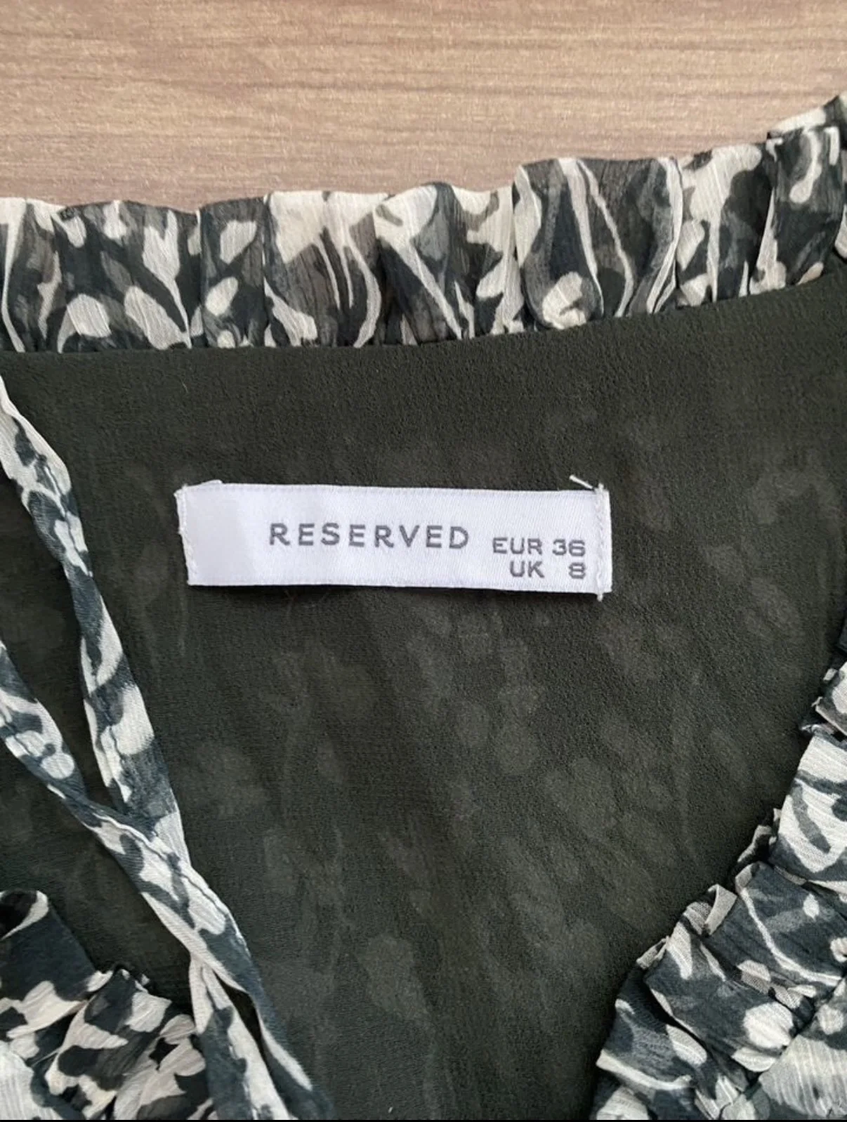 Шифоновое платье RESERVED - миниатюра 4