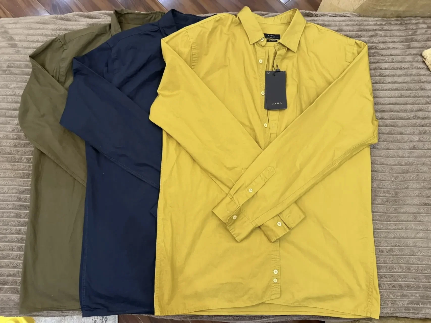 Рубашки мужские Zara - миниатюра 4