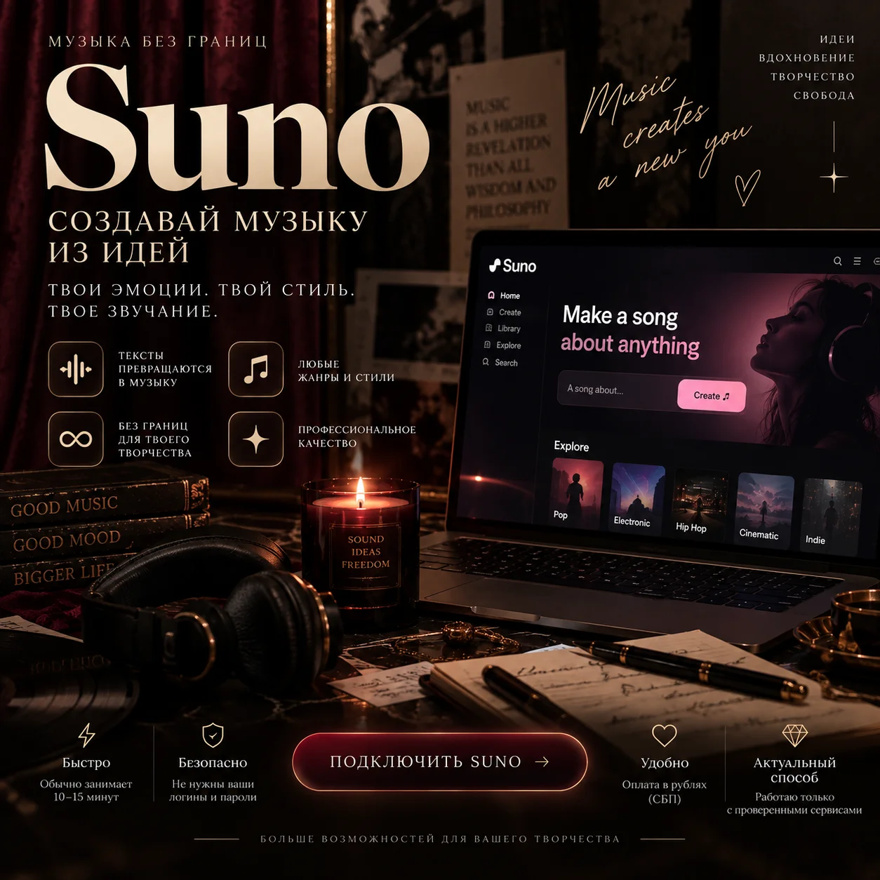 Не получается оплатить ChatGPT, Suno, Gemini или T - миниатюра 3