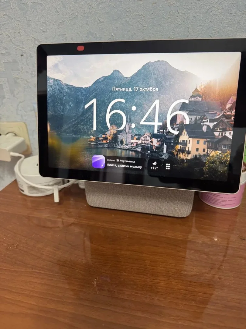 Защитная пленка на экран умной колонки — для Яндекс Станции, SberPortal, Xiaomi Smart Display - миниатюра 5