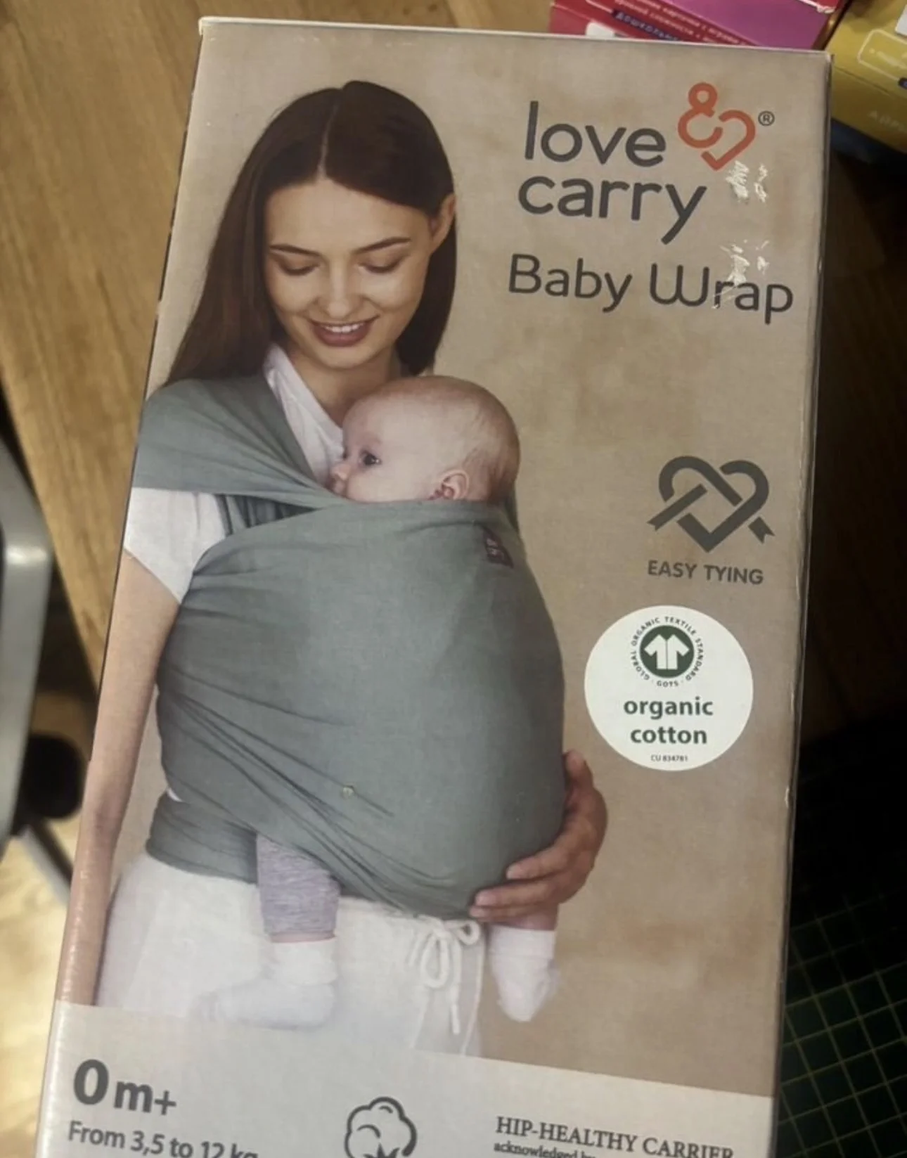 Слинг шарф  новый love carry - миниатюра 2