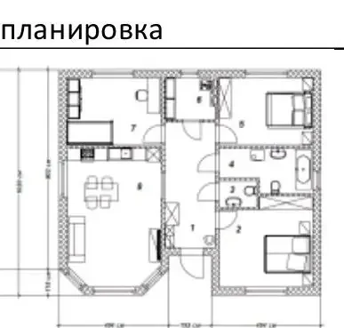 Дом в коттеджном поселке. - миниатюра 11