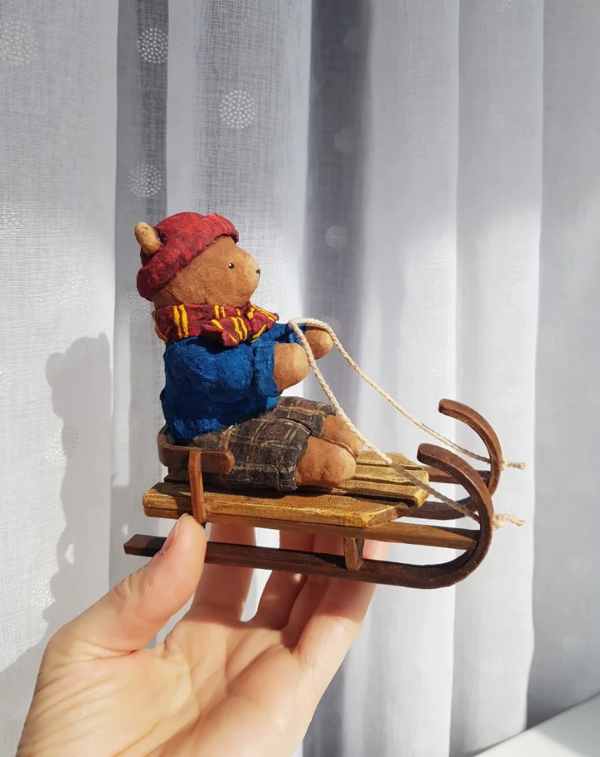 Ватная игрушка Медвежонок - миниатюра 5