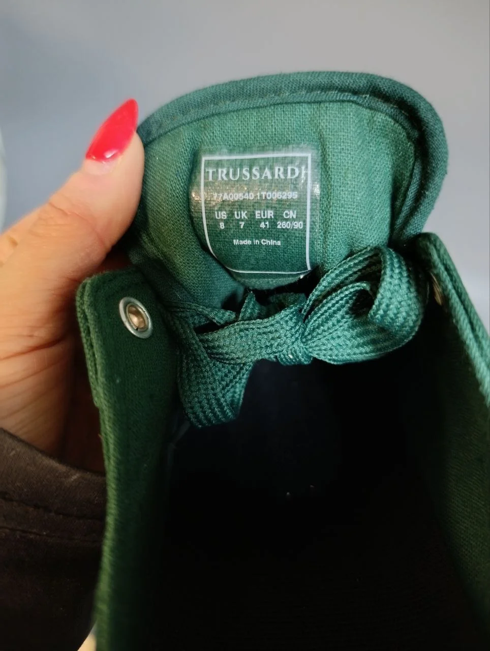 Кеды Trussardi новые - миниатюра 4