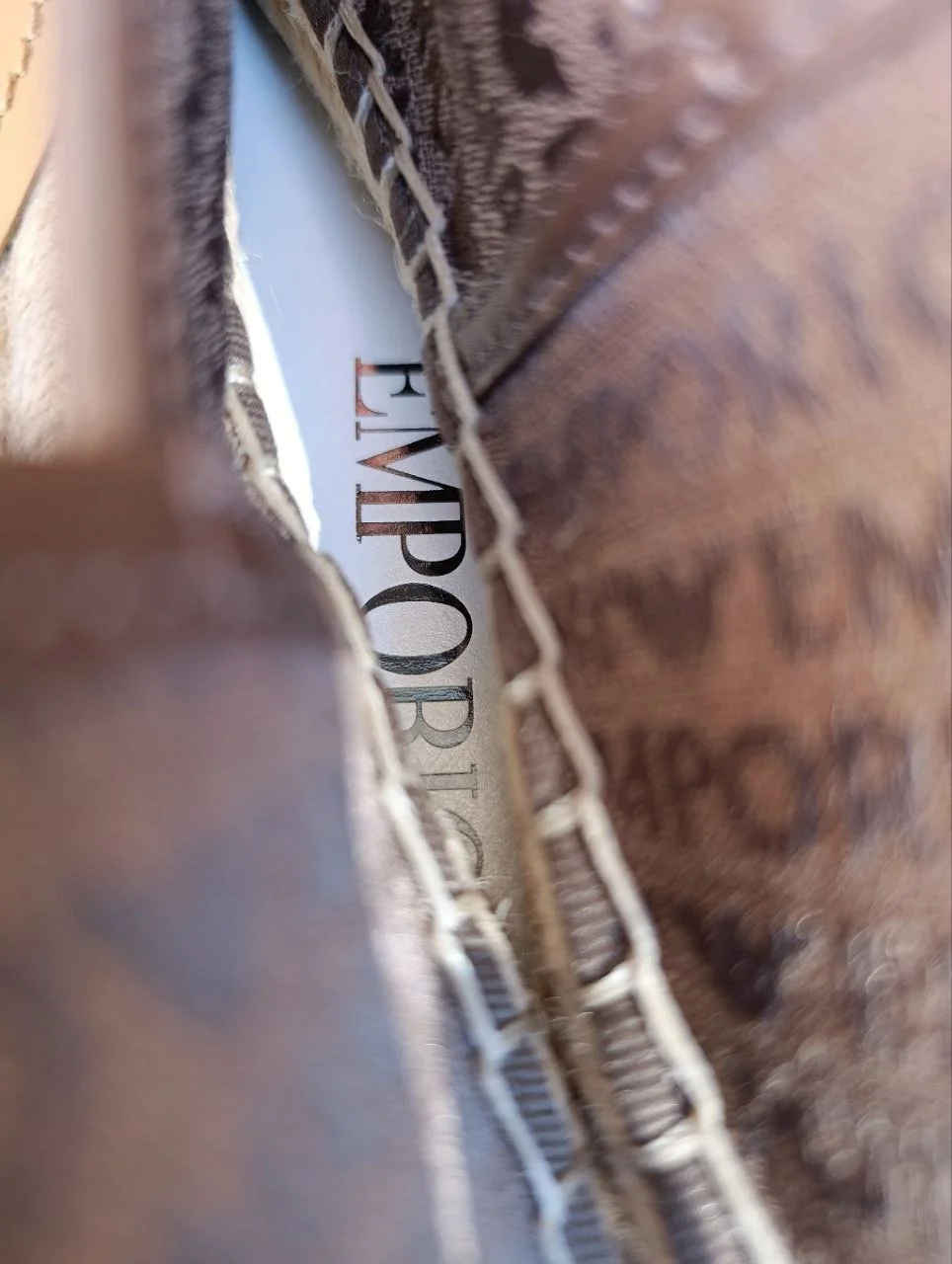 Эспадрильи мужские Emporio Armani. Оригинал - миниатюра 4
