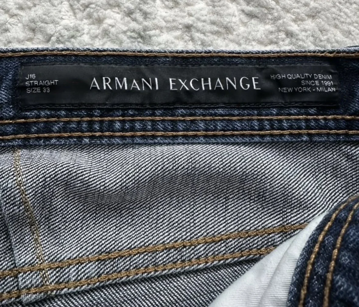 Джинсы Armani exchange - миниатюра 5