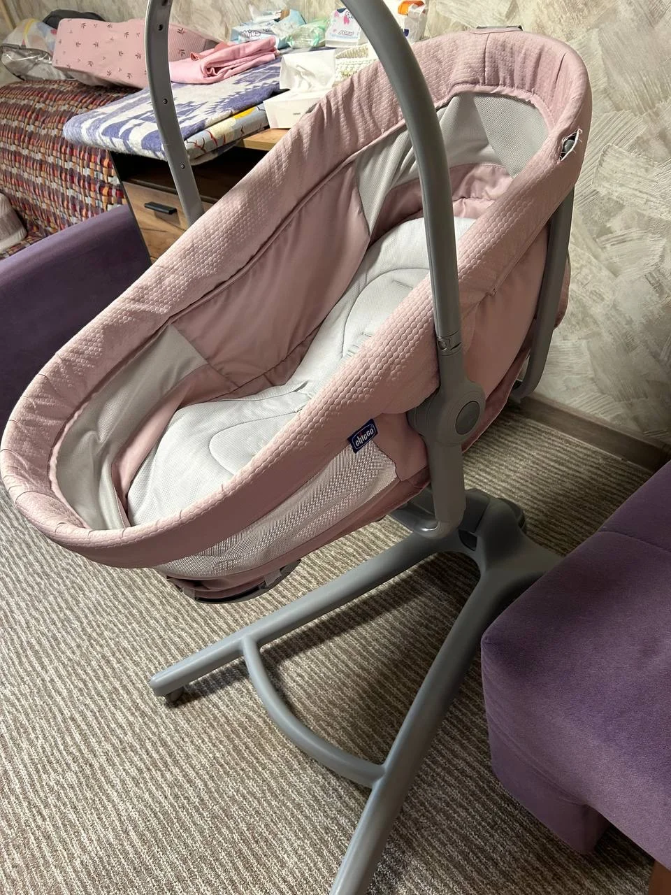 Люлька колыбель chicco baby hug 4 в 1 - миниатюра 2