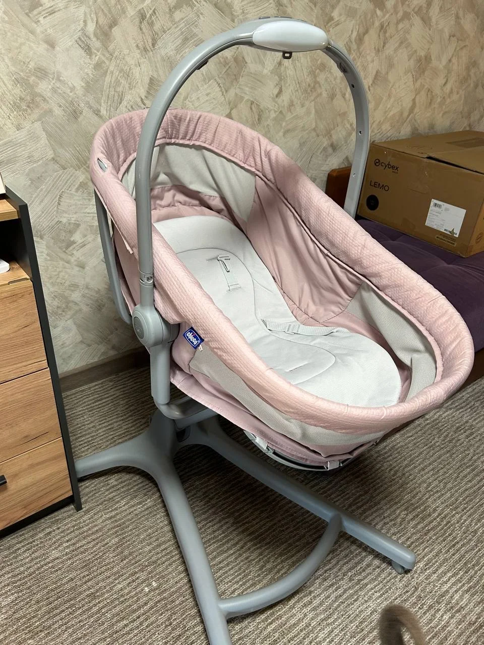 Люлька колыбель chicco baby hug 4 в 1 - миниатюра 3