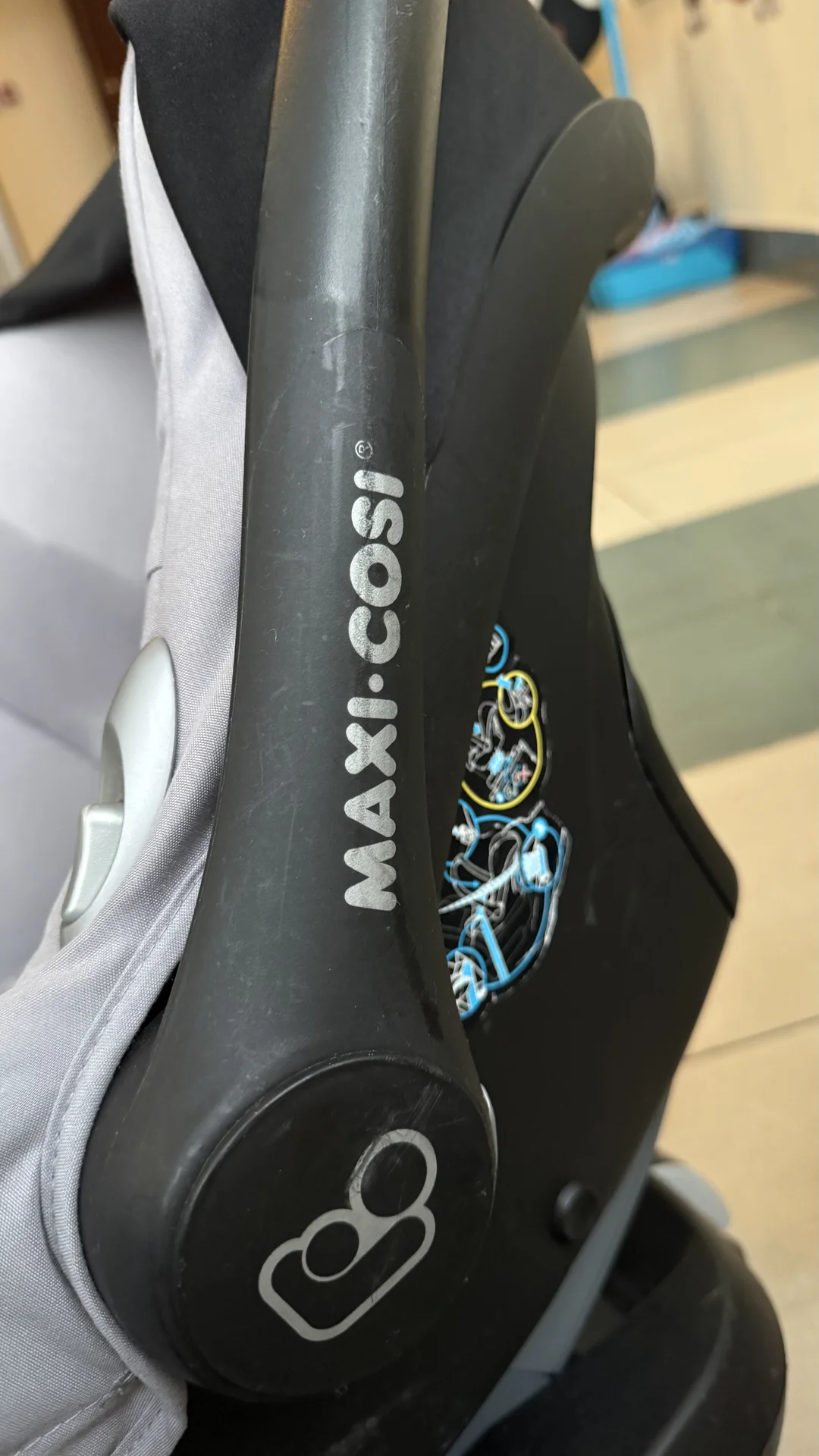 Автолюлька maxi cosi с базой isofix от 0 - миниатюра 4