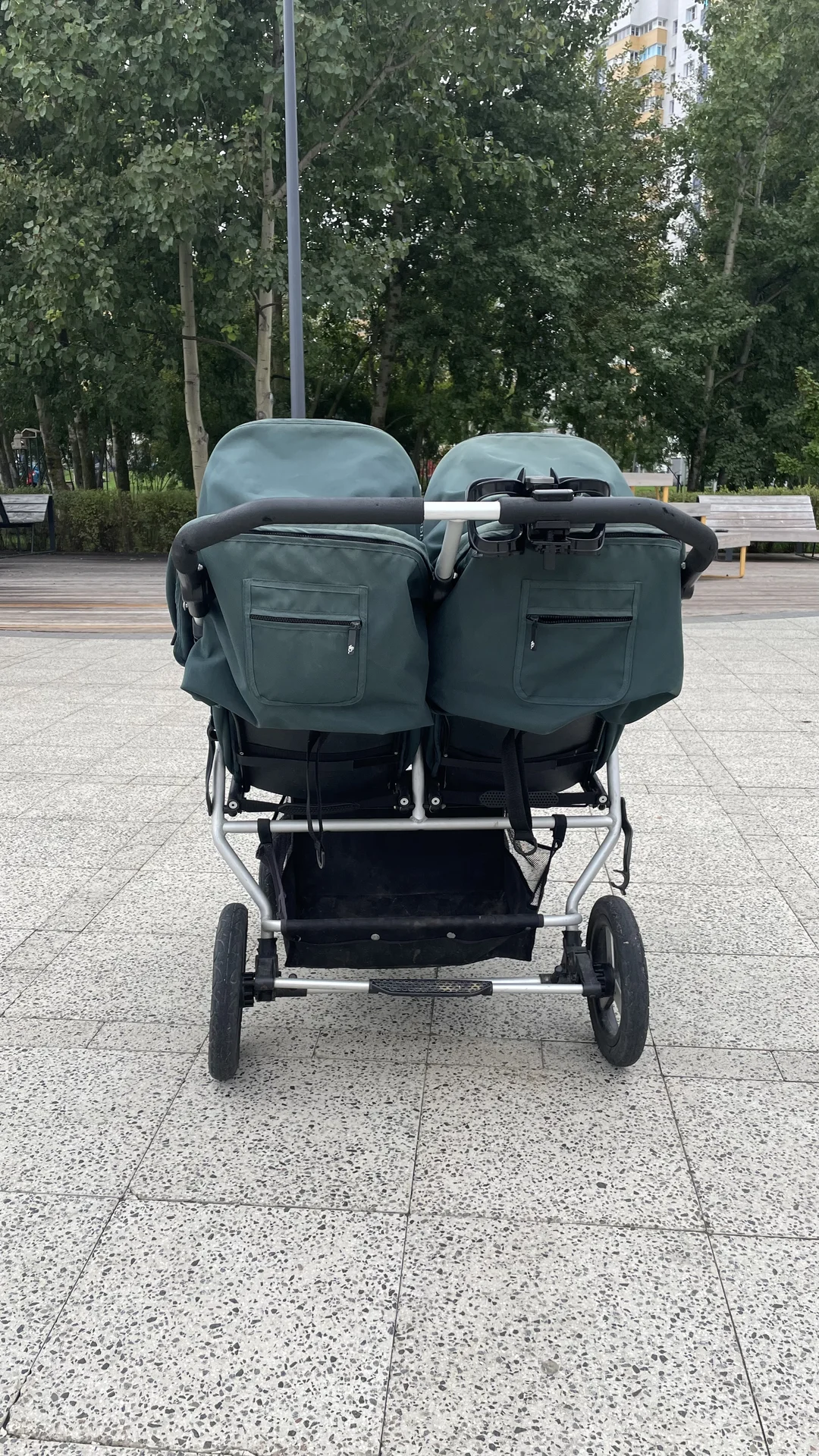 Коляска для двойни 2 в 1 bumbleride inde twin - миниатюра 4