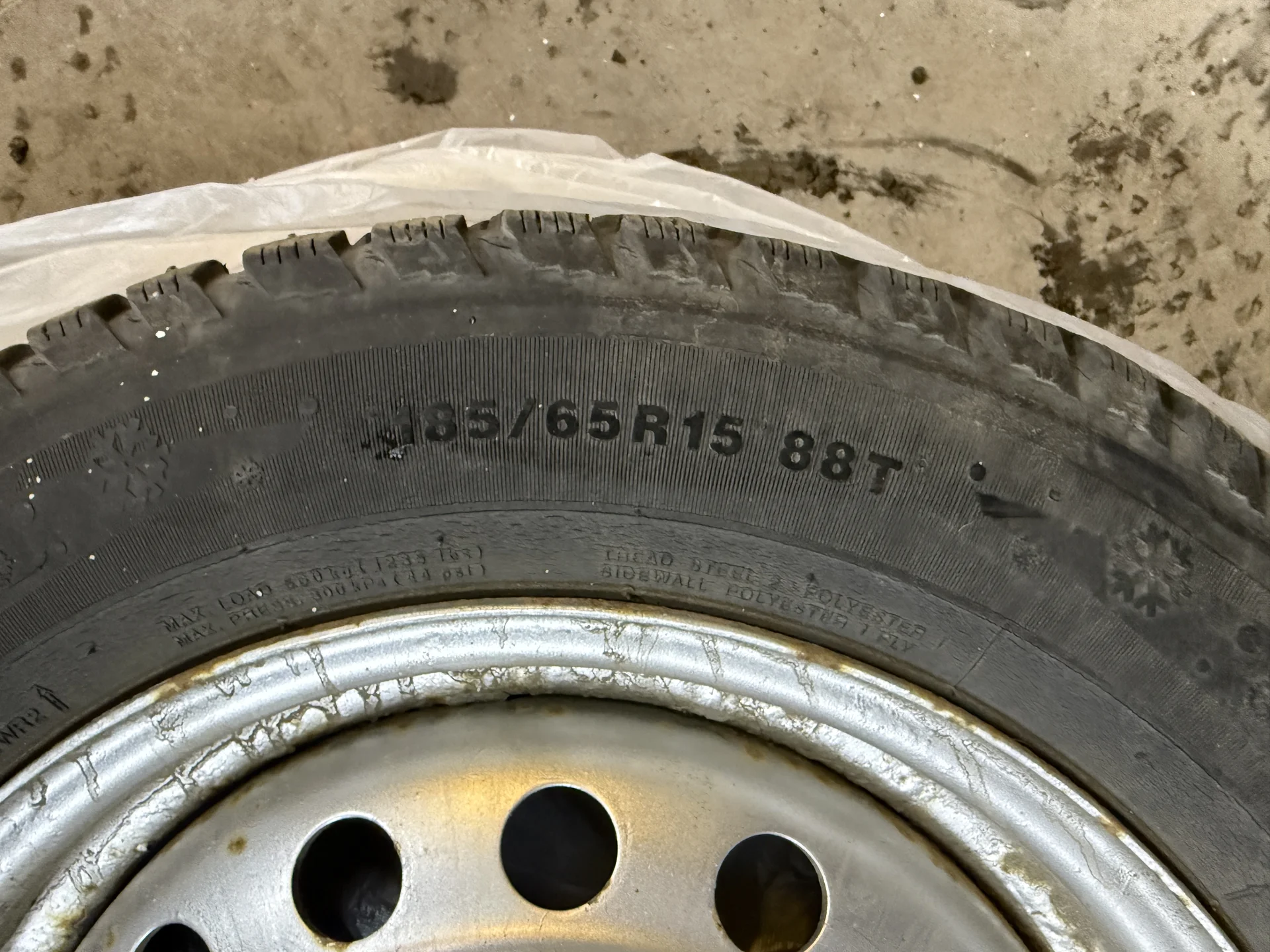 Продам колеса зима r15 - миниатюра 3