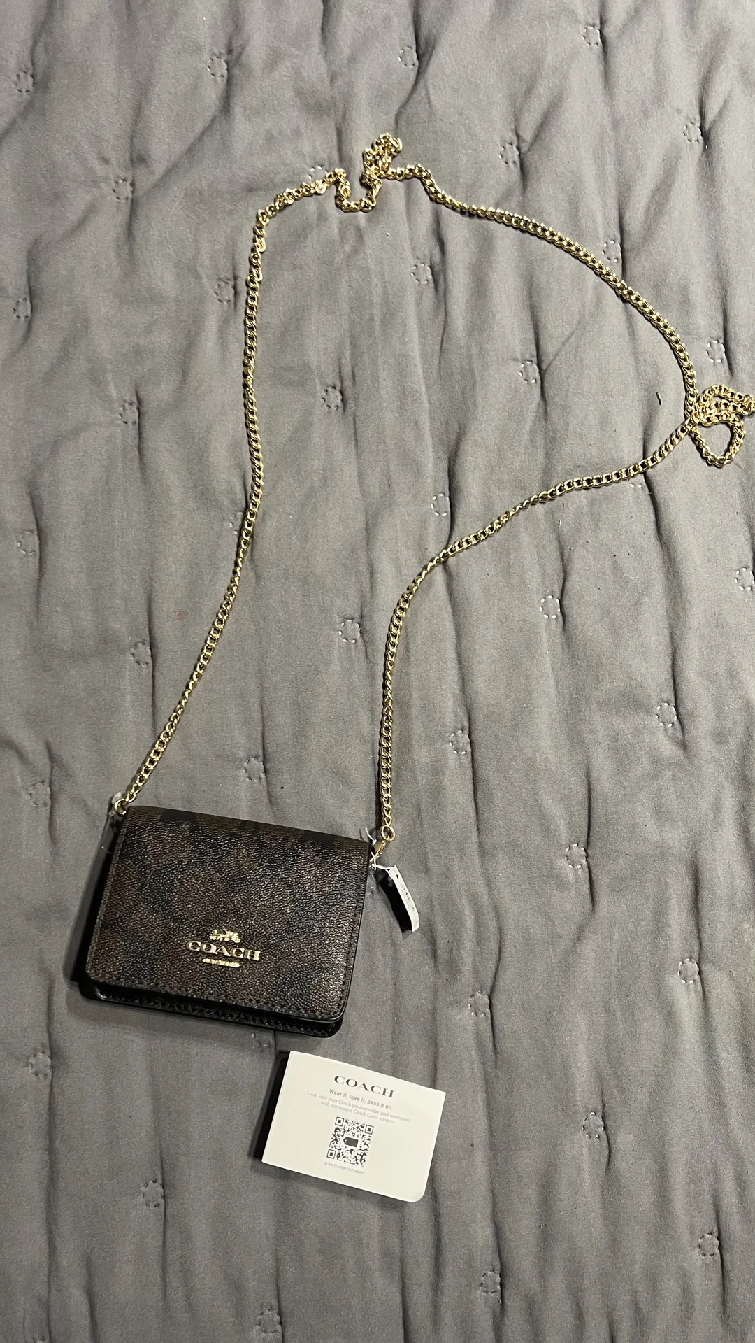 Coach кроссбоди сумка мини - изображение 1