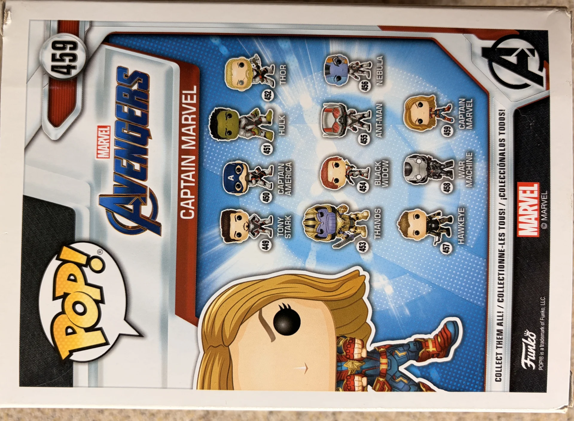Funko Pop Captain Marvel № 459 «Avengers» - миниатюра 4