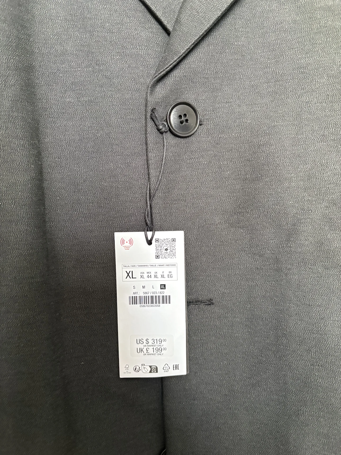 Stefano Pilati x Zara Пальто XL - миниатюра 3