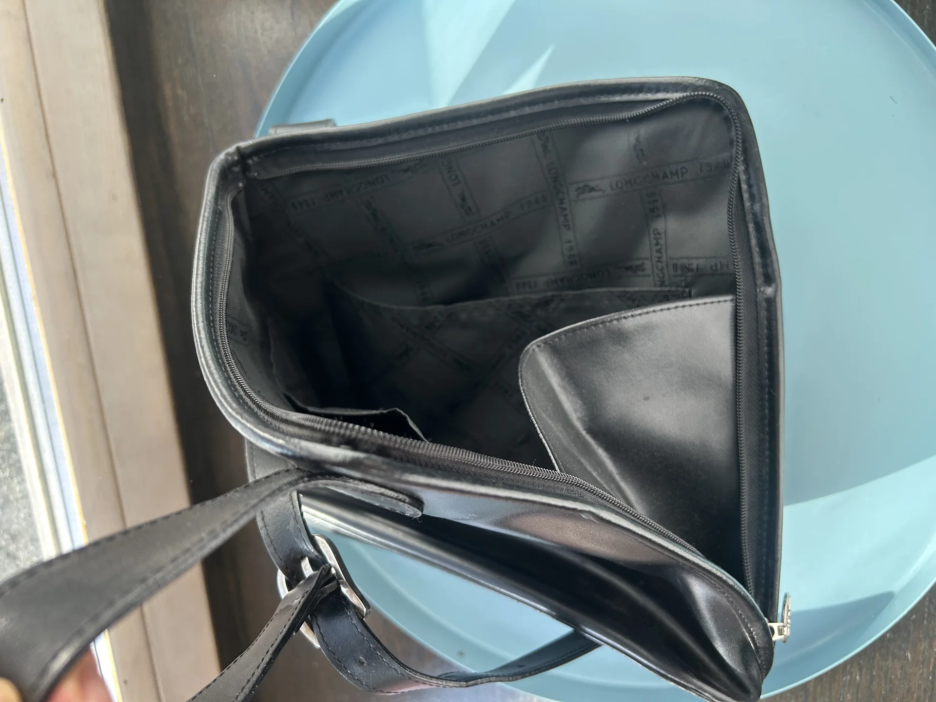 Сумка Longchamp Roseau оригинал - миниатюра 3