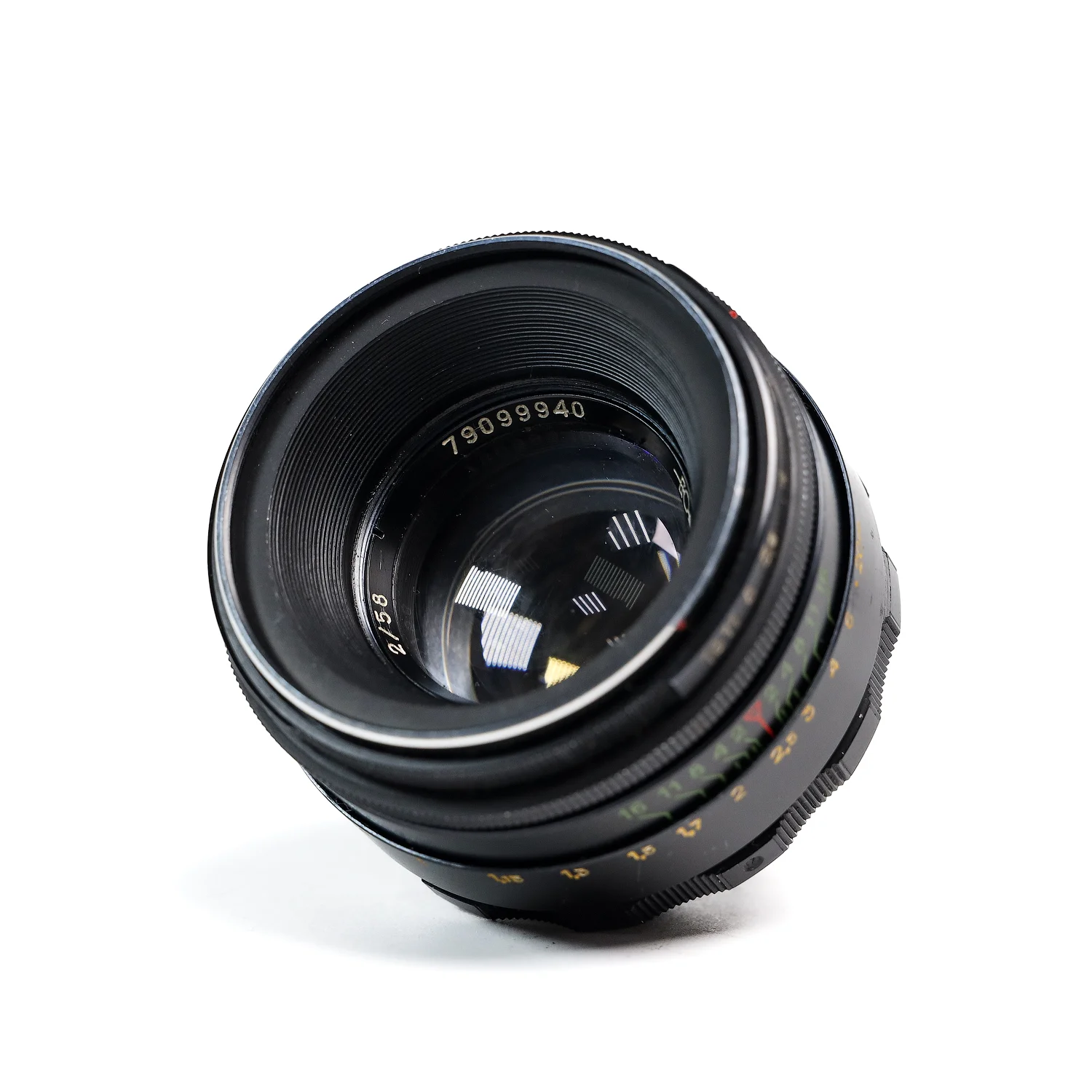 Объектив Helios-44-2 58мм f/2.0 М42 (б/у S/N:79099940dm) - миниатюра 6