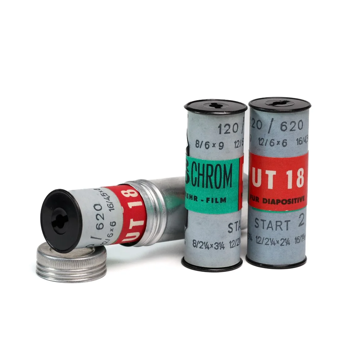 Фотопленка Orwo Chrom UT-18 (цв, ISO-50, E-6,120) - миниатюра 2