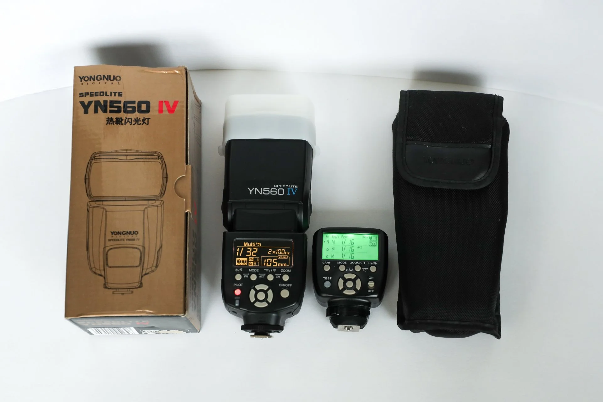 Комплект вспышка YONGNUO YN560 IV + синхронизатор YN560-TX II - изображение 1