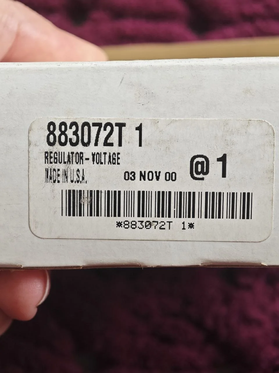 Регулятор напряжения Mercury 883072T1 - миниатюра 4