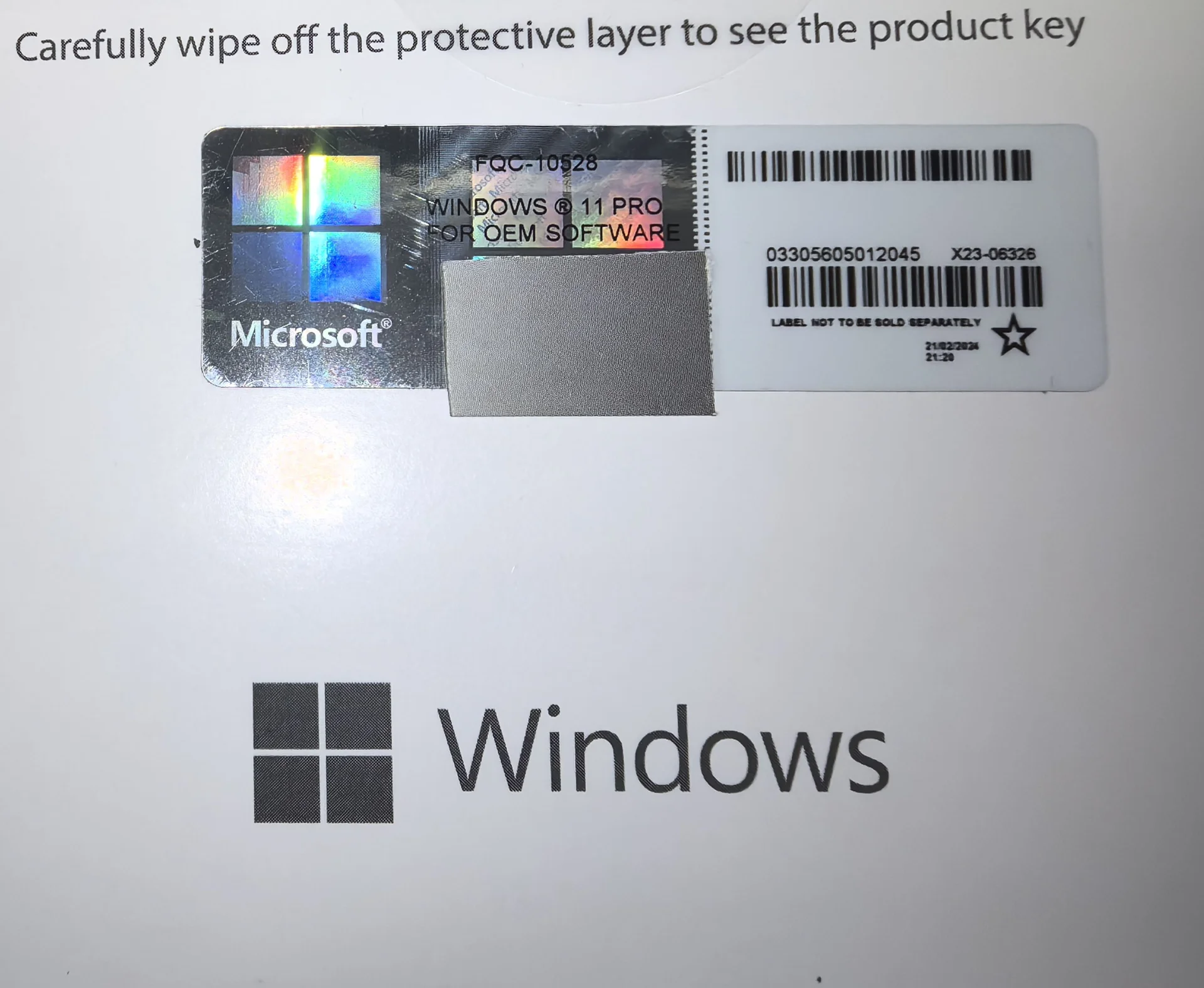 Windows 11 pro for oem fqc-10528 - изображение 1
