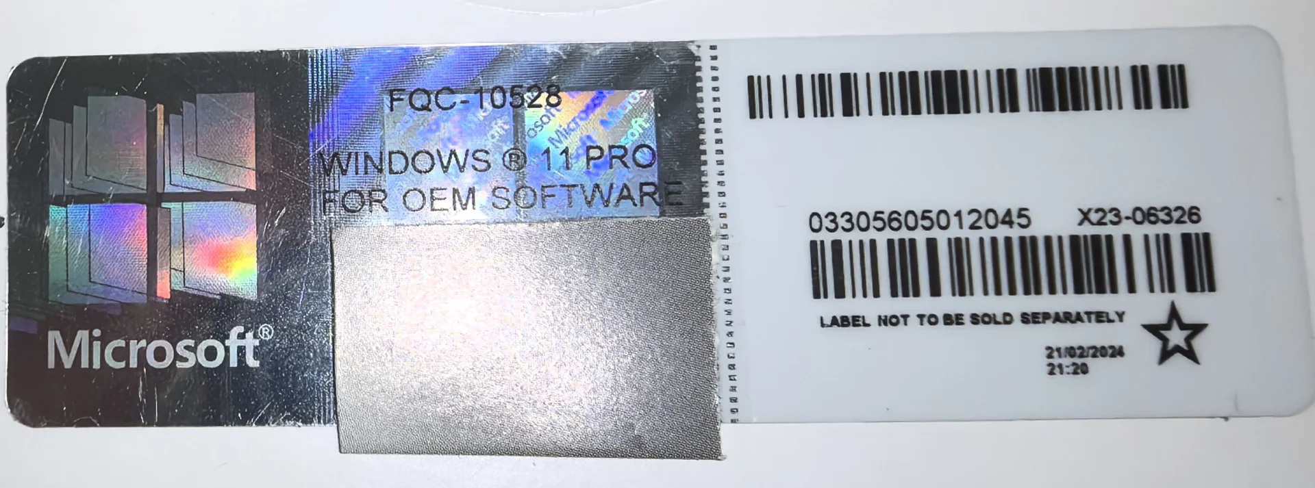 Windows 11 pro for oem fqc-10528 - миниатюра 4