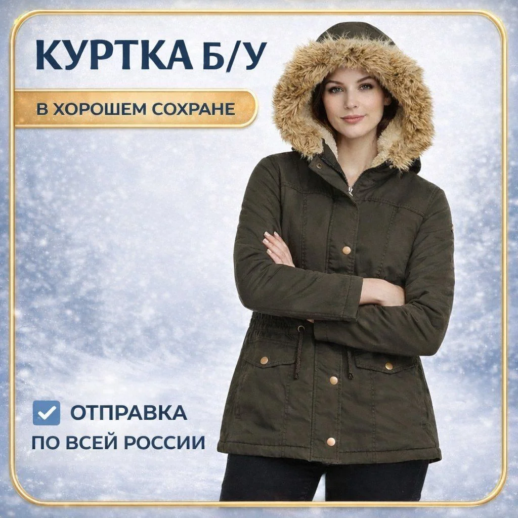 Парка женская ONLY L (48) Оригинал - миниатюра 2