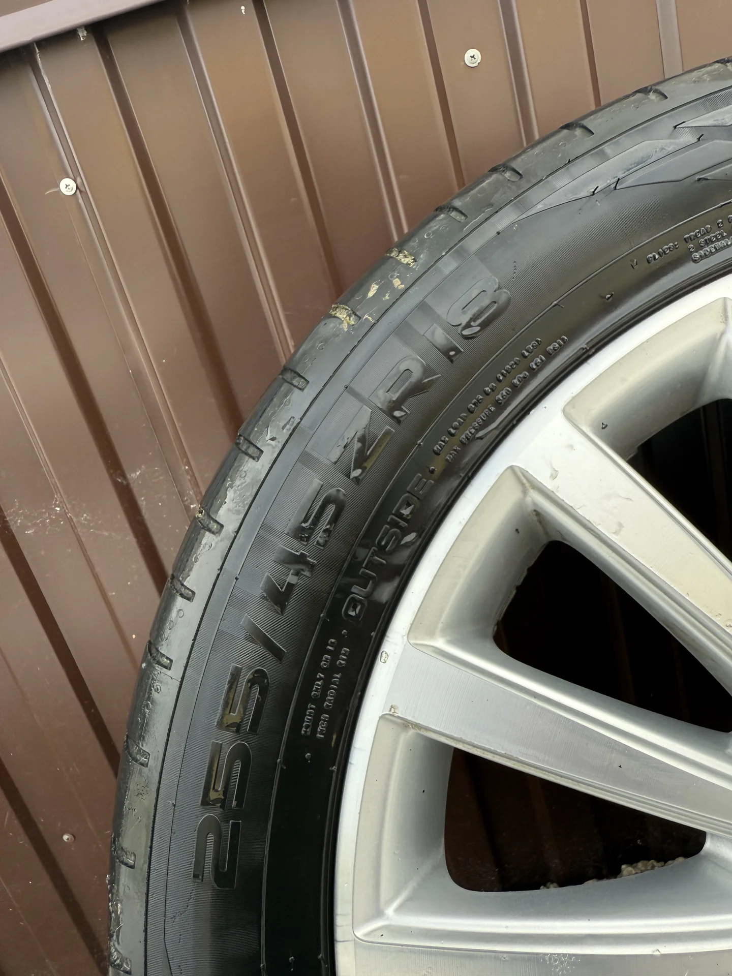 Летняя резина с дисками 255/45 R18 - миниатюра 4
