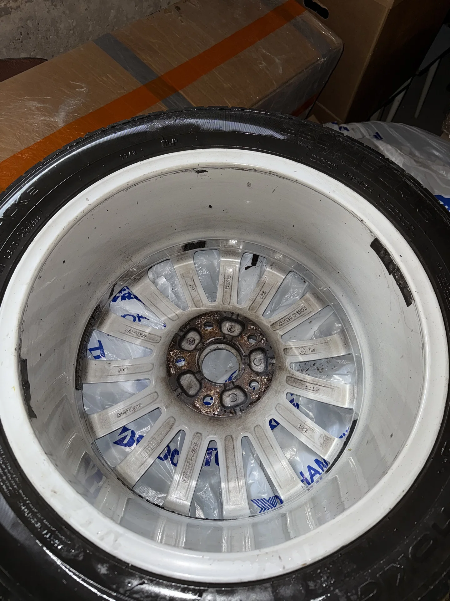 Летняя резина с дисками 255/45 R18 - миниатюра 9
