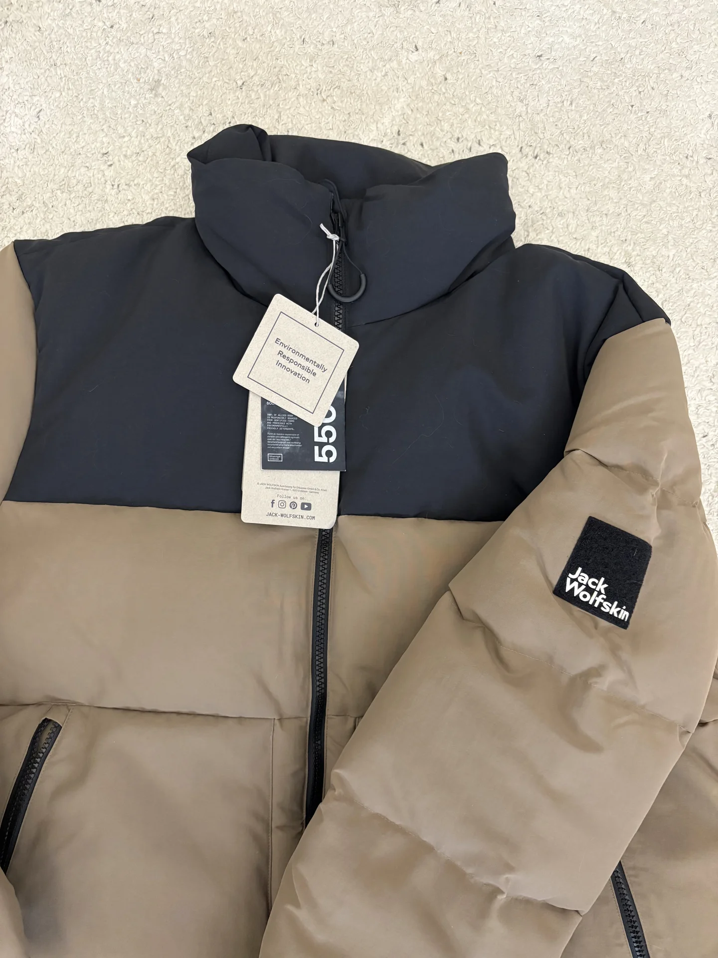 Пуховик Jack Wolfskin (оригинал) - миниатюра 4