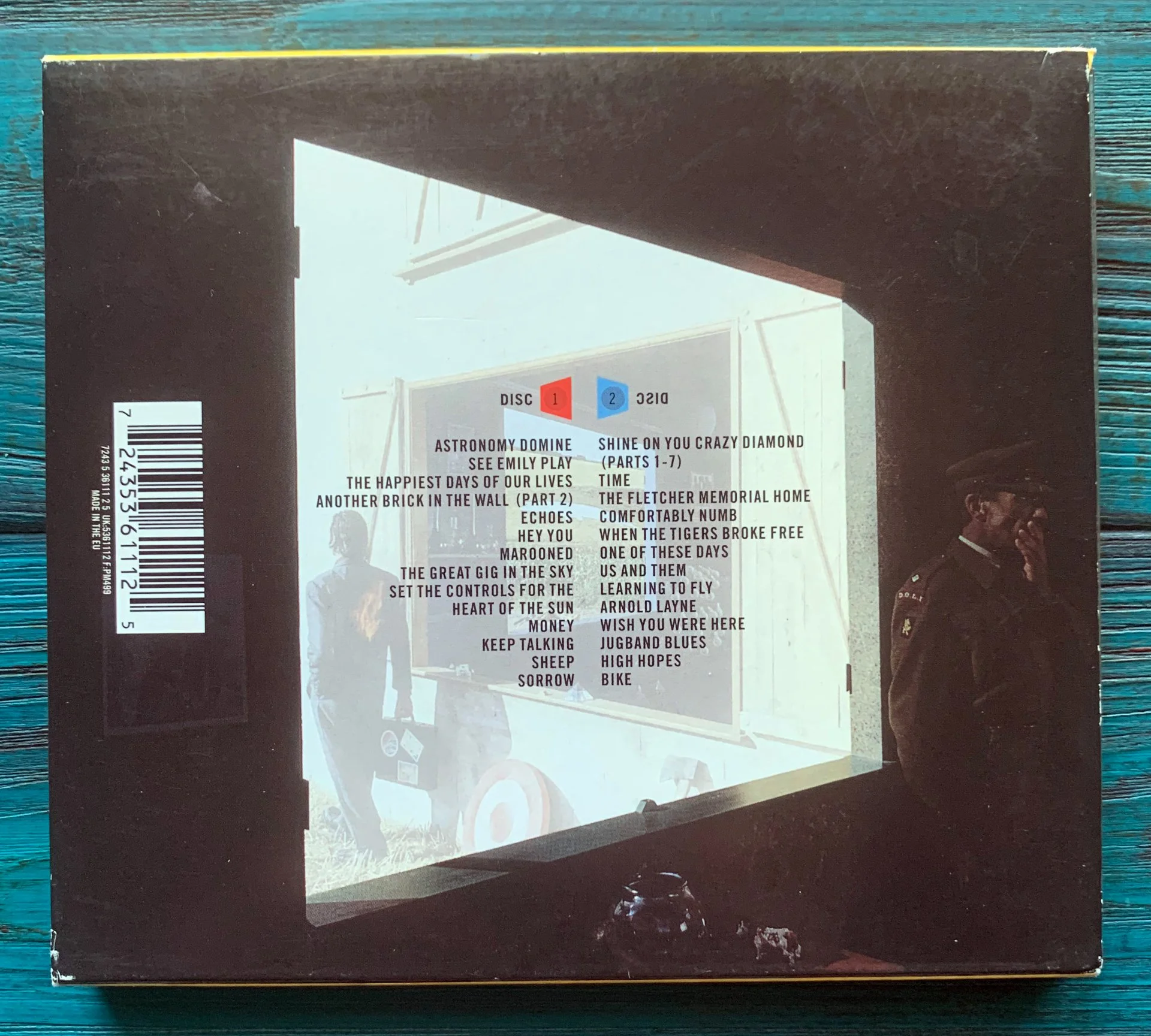 PINK FLOYD – Echoes, 2001 CD - миниатюра 6