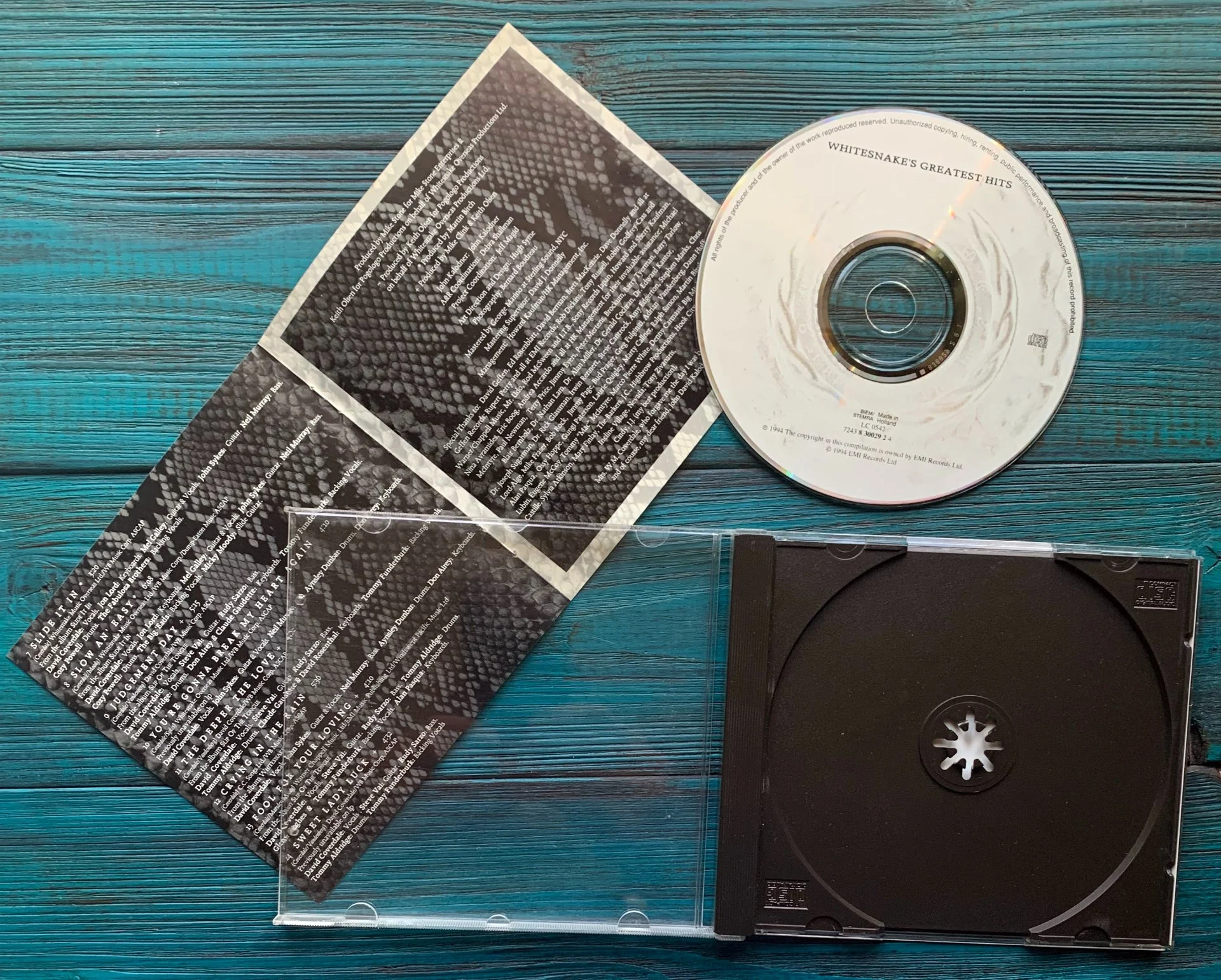 WHITESNAKE – Greatest Hits, 1994 CD - миниатюра 3