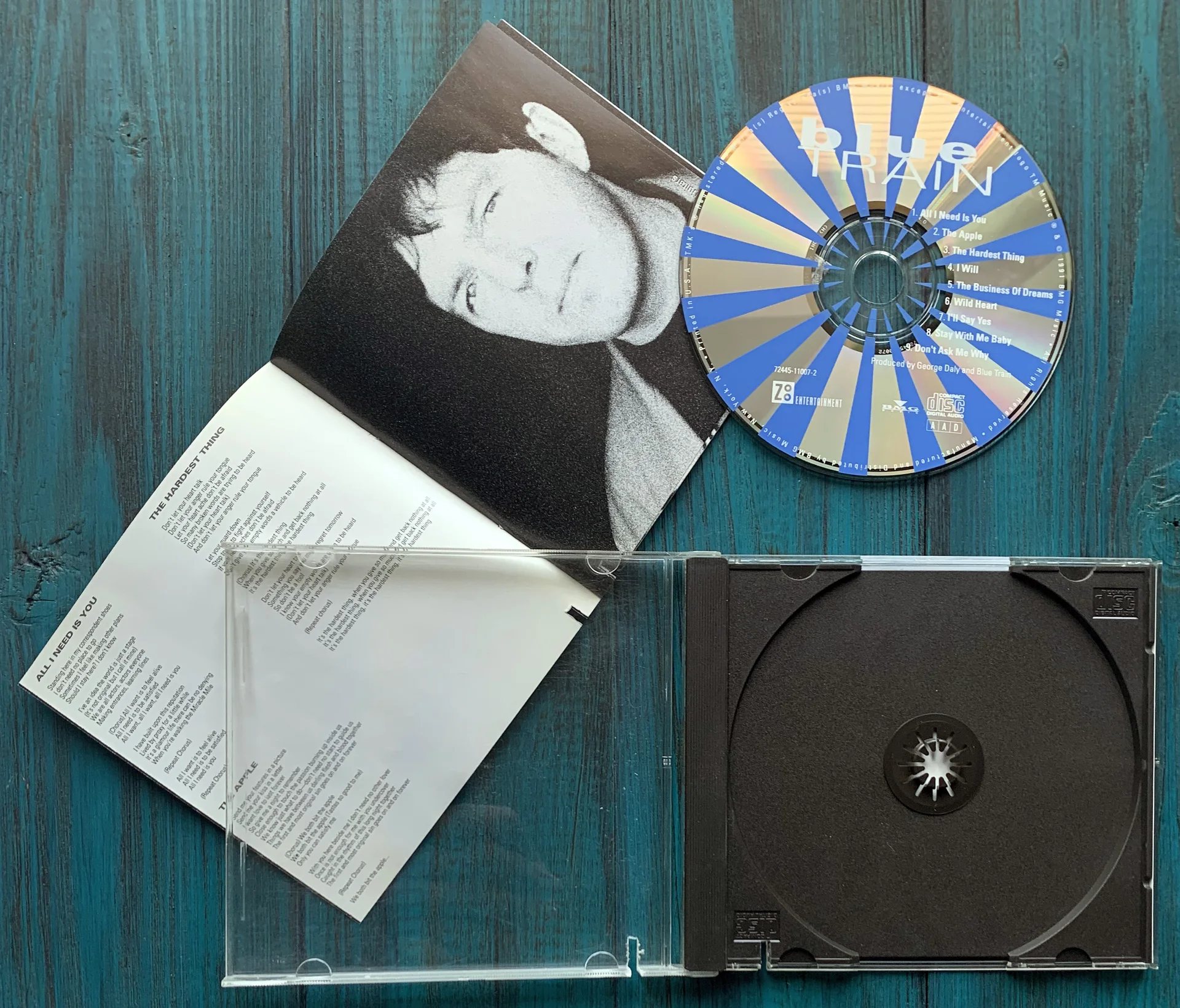 BLUE TRAIN – The Business of Dreams, 1991 CD - миниатюра 3