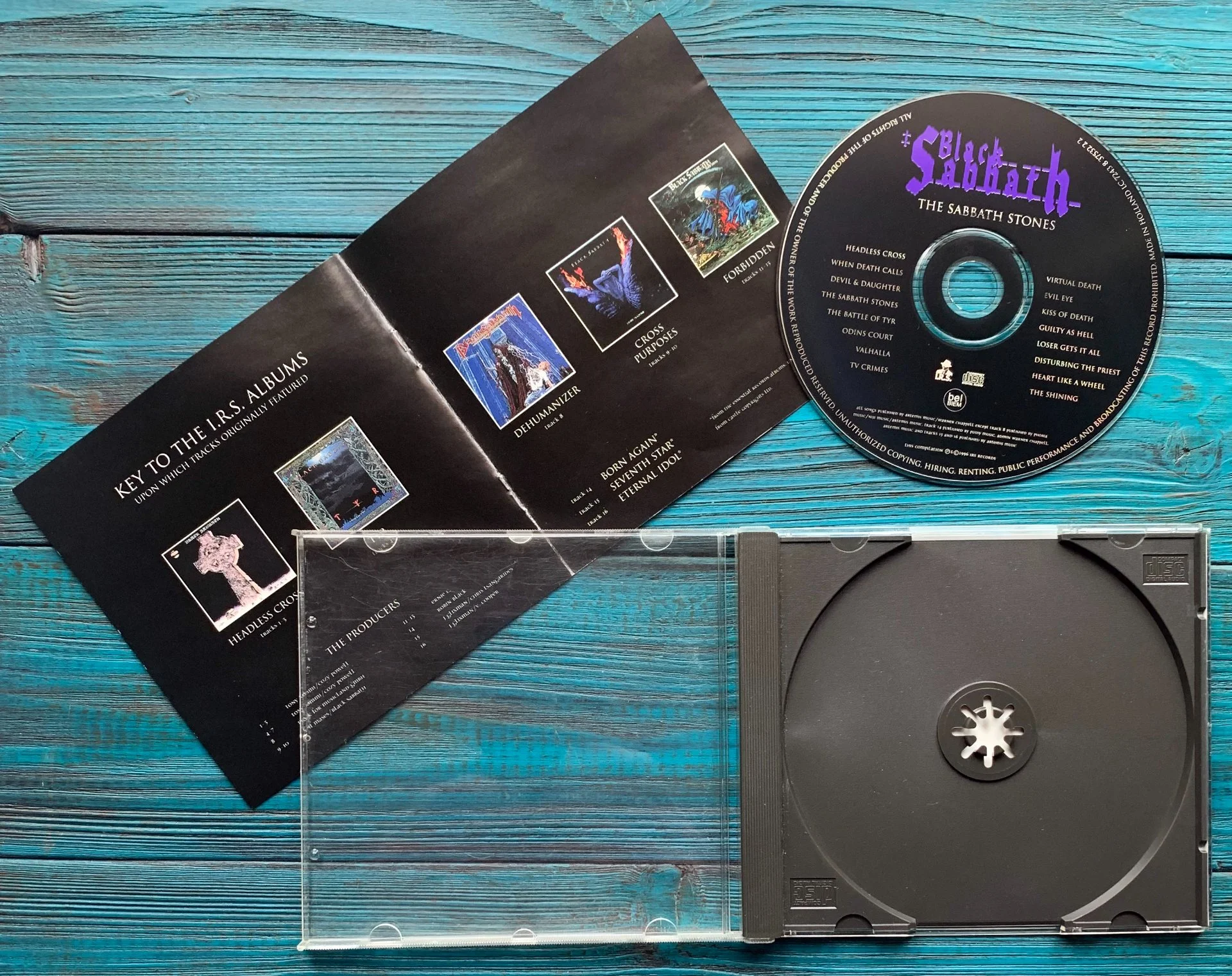 BLACK SABBATH – The Sabbath Stories, 1996 CD - миниатюра 3