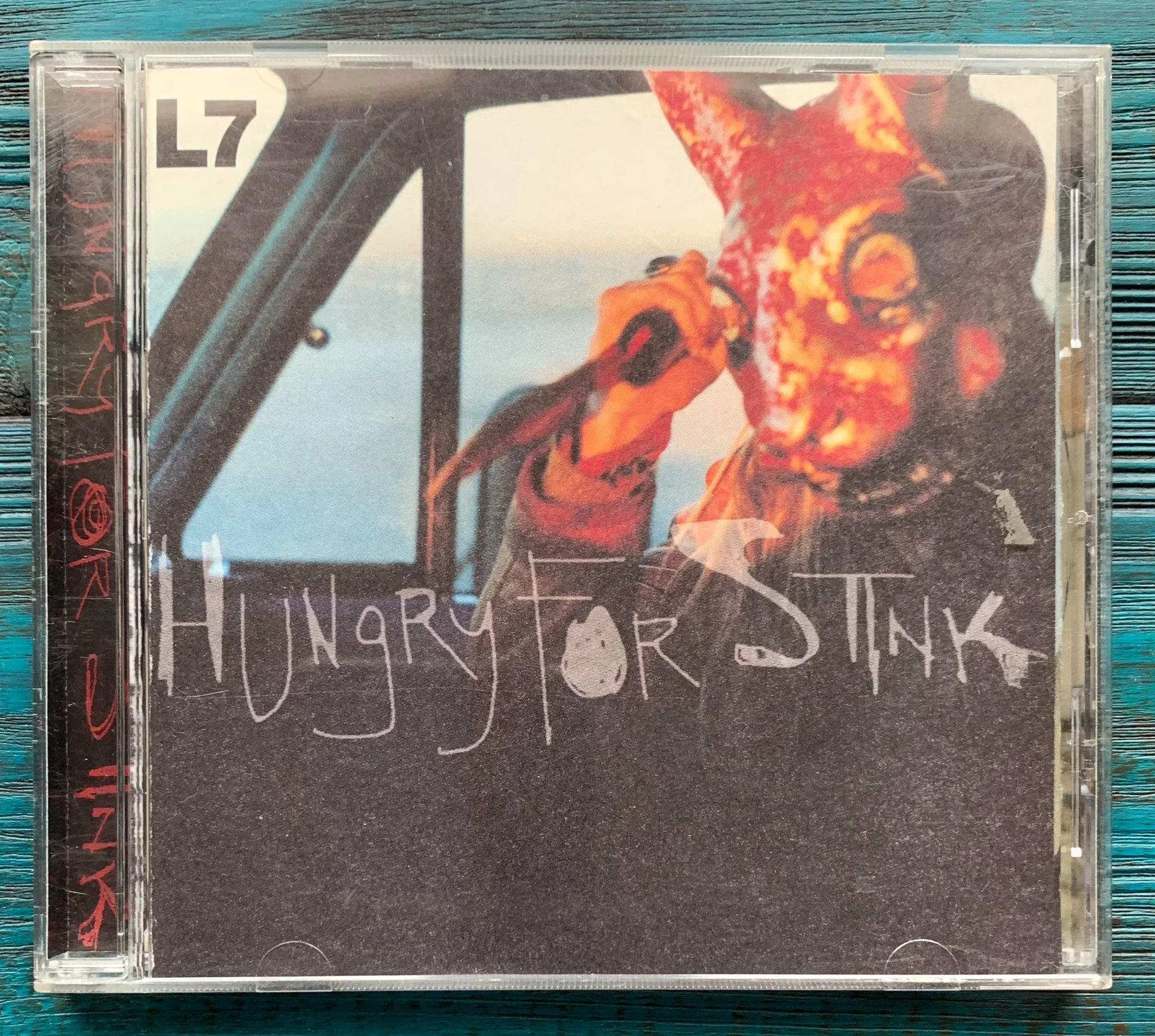 L7 - Hungry for Stink, 1994 CD - миниатюра 2