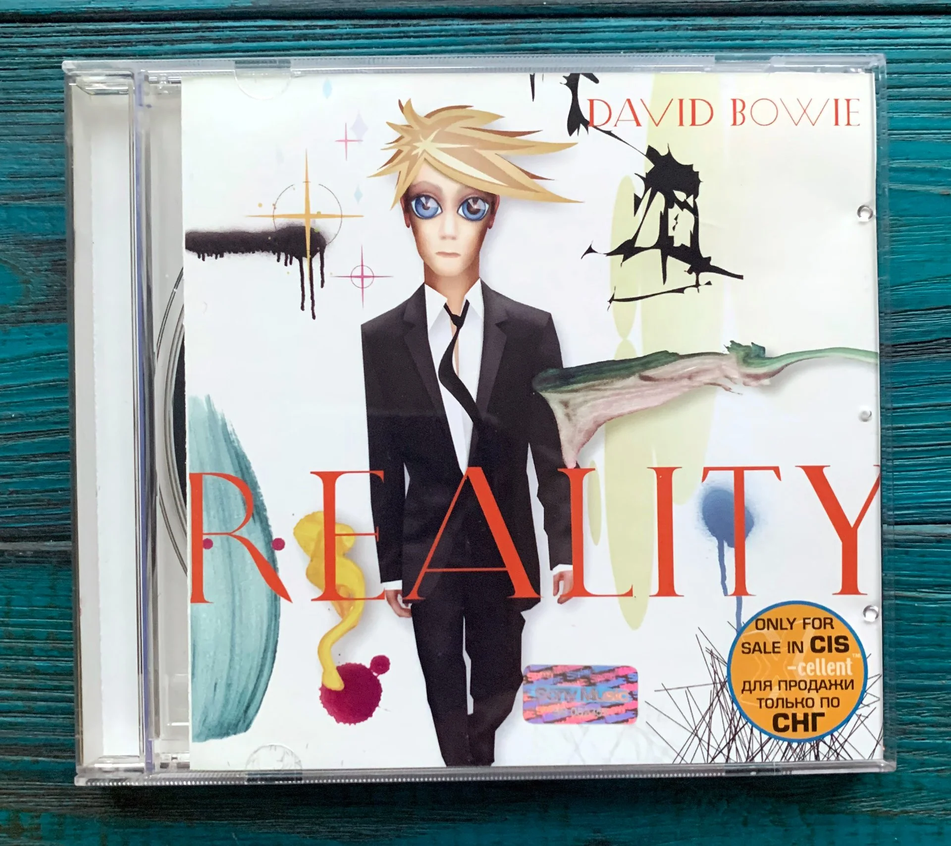 DAVID BOWIE – Reality, 2003 CD - миниатюра 2