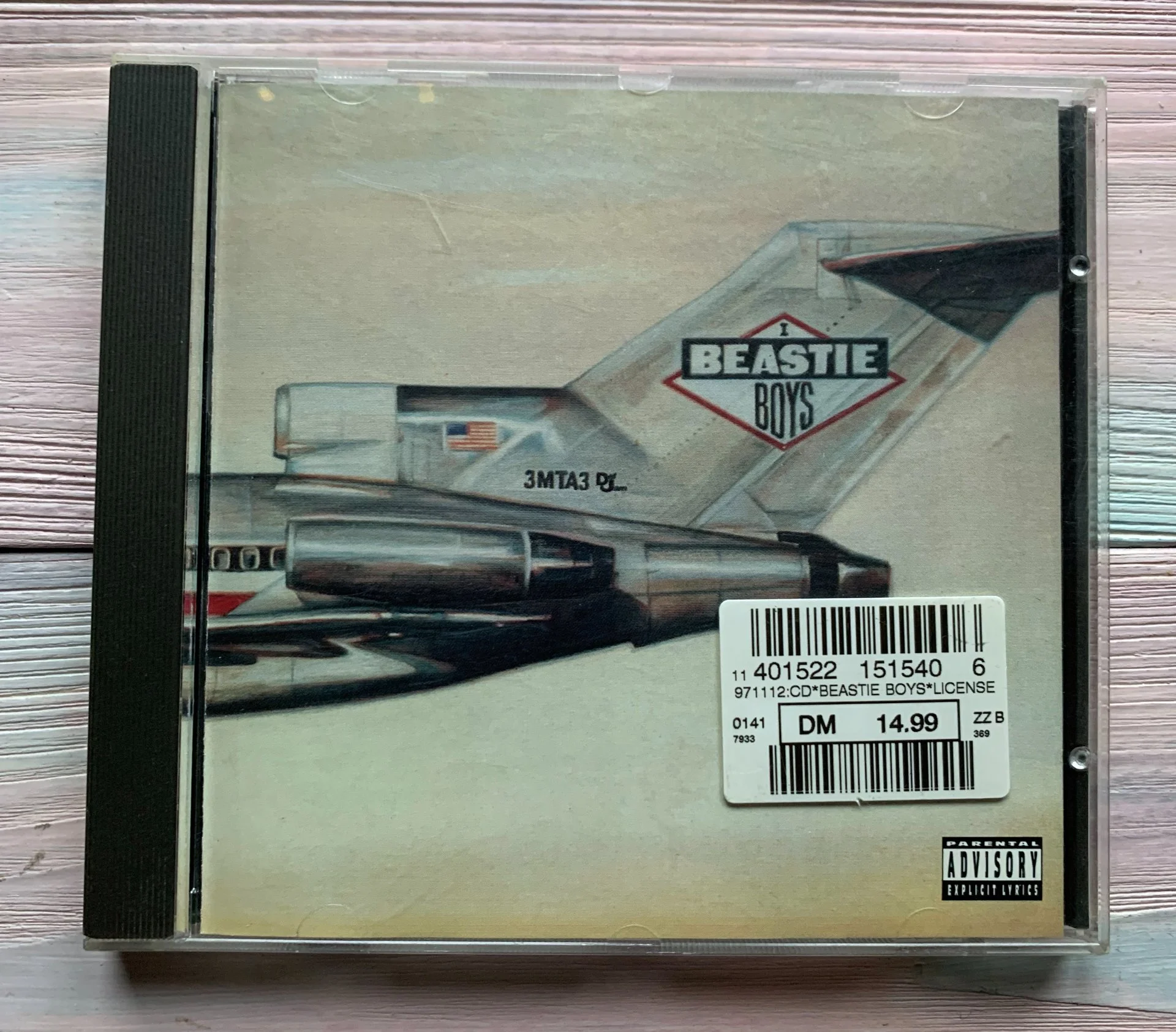 BEASTIE BOYS – Licensed To Ill, 1986 CD - миниатюра 2