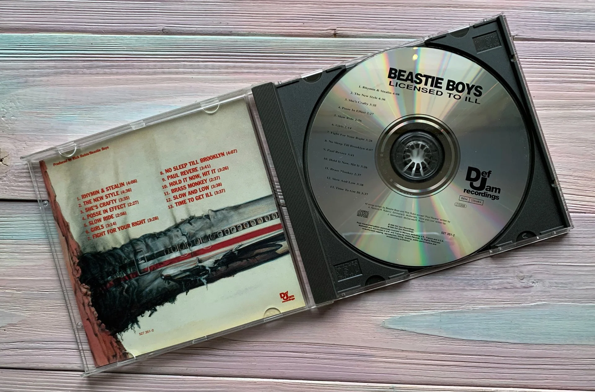 BEASTIE BOYS – Licensed To Ill, 1986 CD - изображение 1