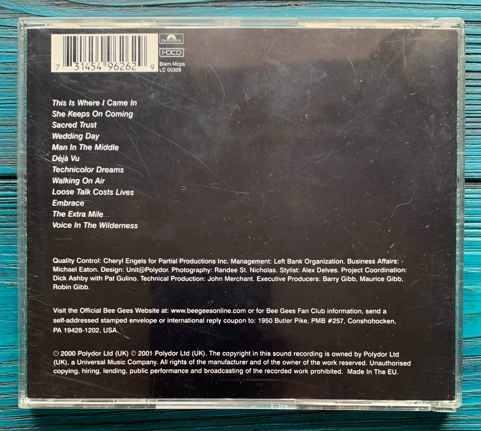 BEE GEES – This Is Where I Came In, 2001 CD - миниатюра 4