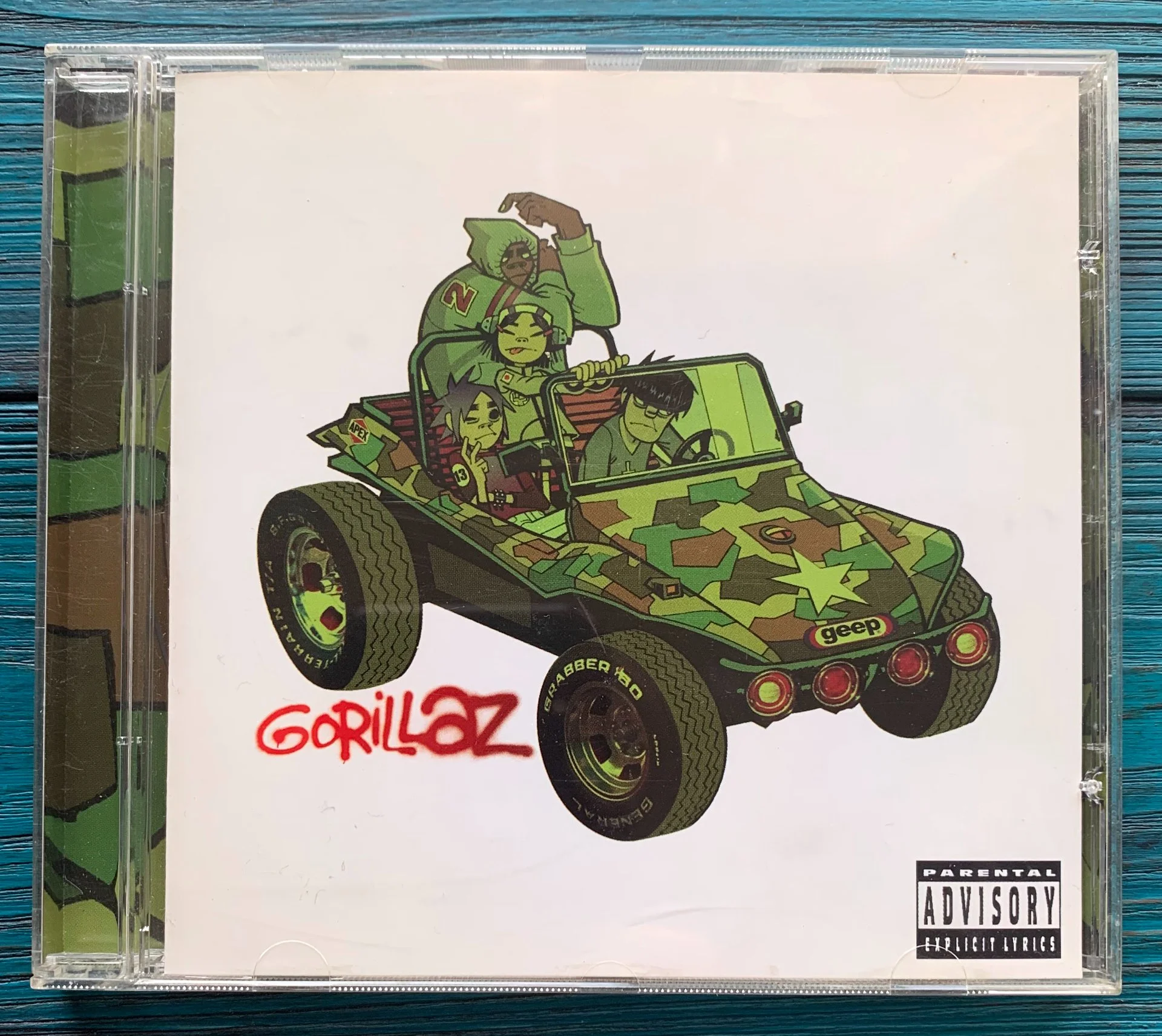 GORILLAZ – Gorillaz, 2001 CD - миниатюра 2