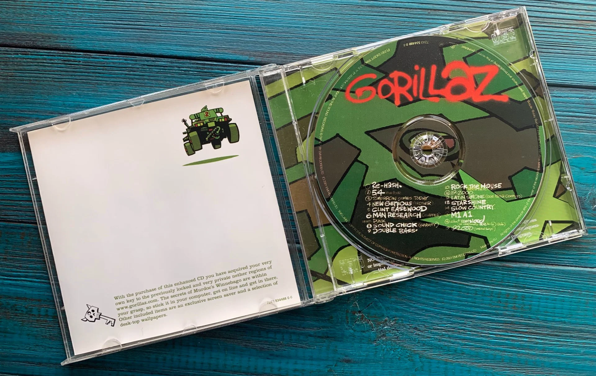 GORILLAZ – Gorillaz, 2001 CD - изображение 1