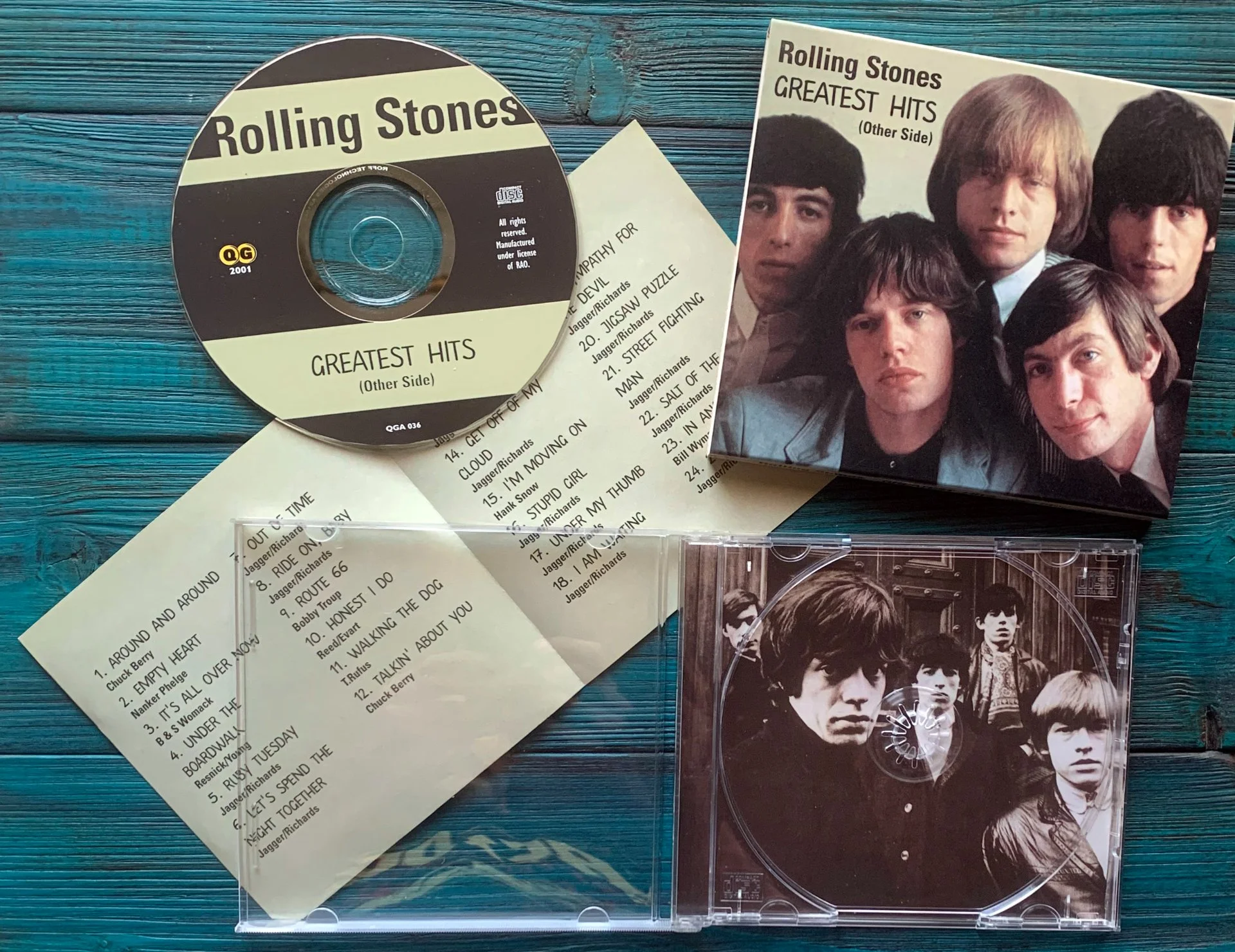 ROLLING STONES – Greatest Hits (Other Side), 2001 CD - миниатюра 4