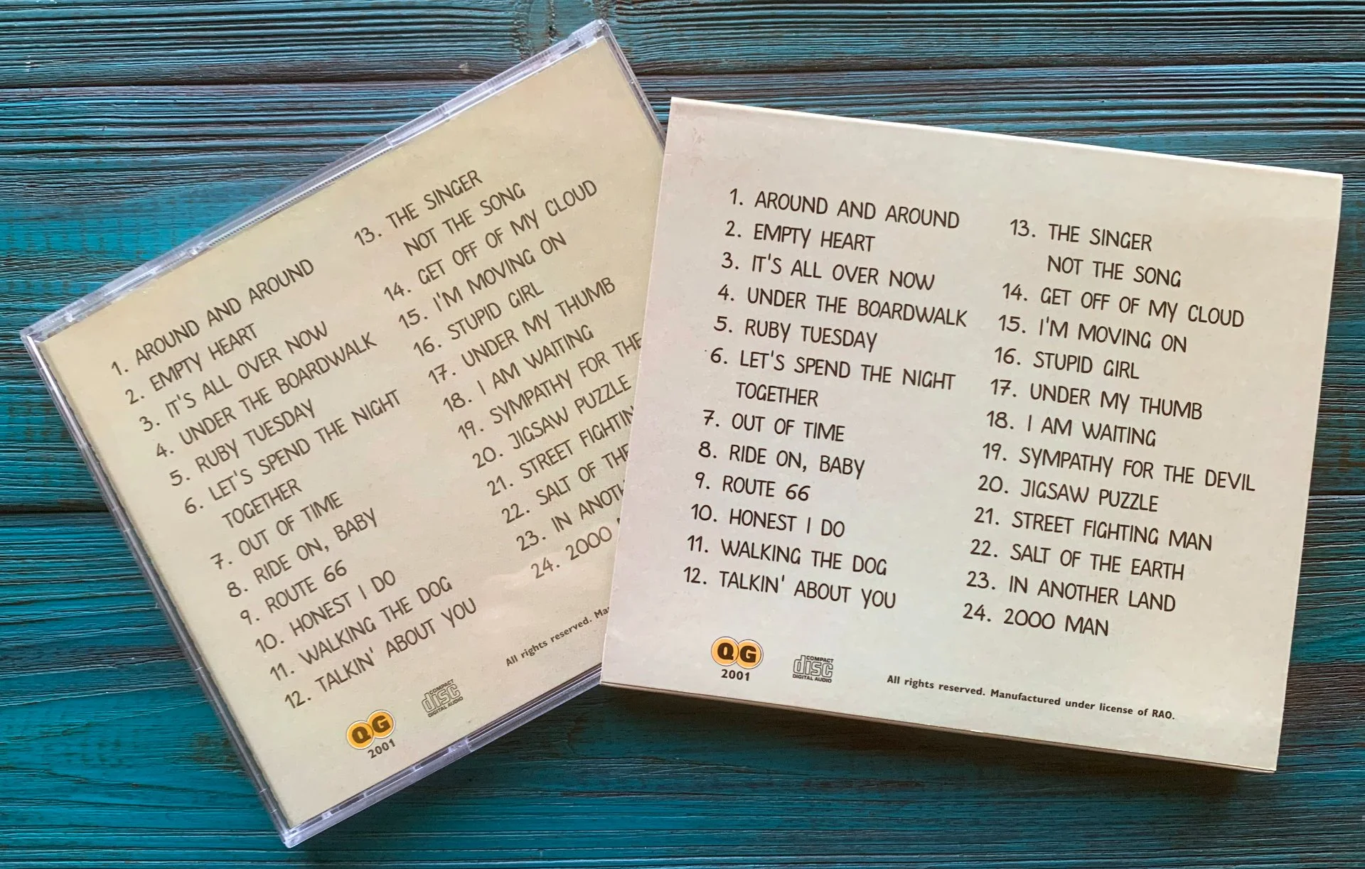 ROLLING STONES – Greatest Hits (Other Side), 2001 CD - миниатюра 6