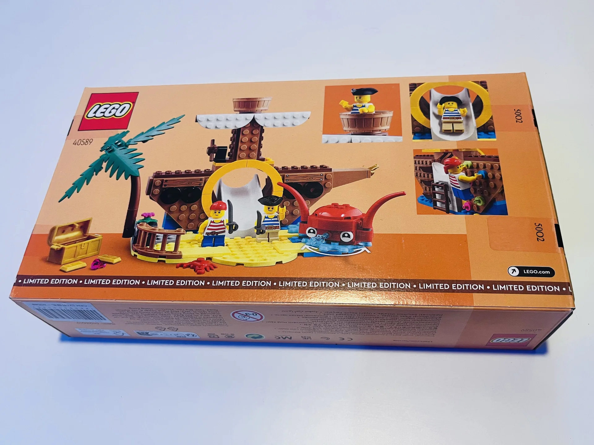 Lego 40589 Пиратский корабль детская площадка - миниатюра 4
