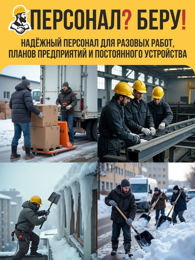 Грузчики/разнорабочие/благоустройство - изображение 1