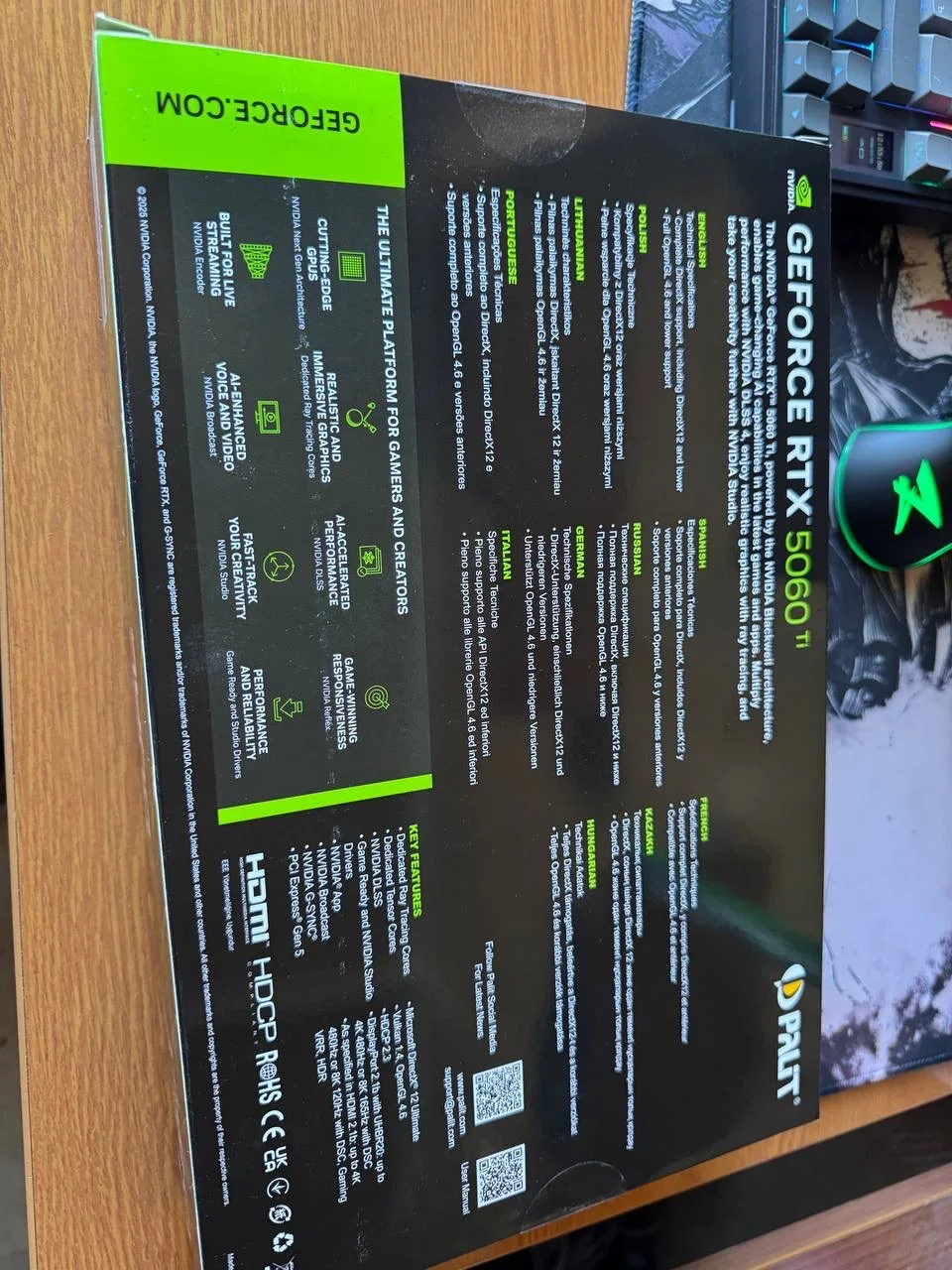 Palit RTX 5060 Ti Dual OC NE7506TT19P1-GB2062D - миниатюра 5