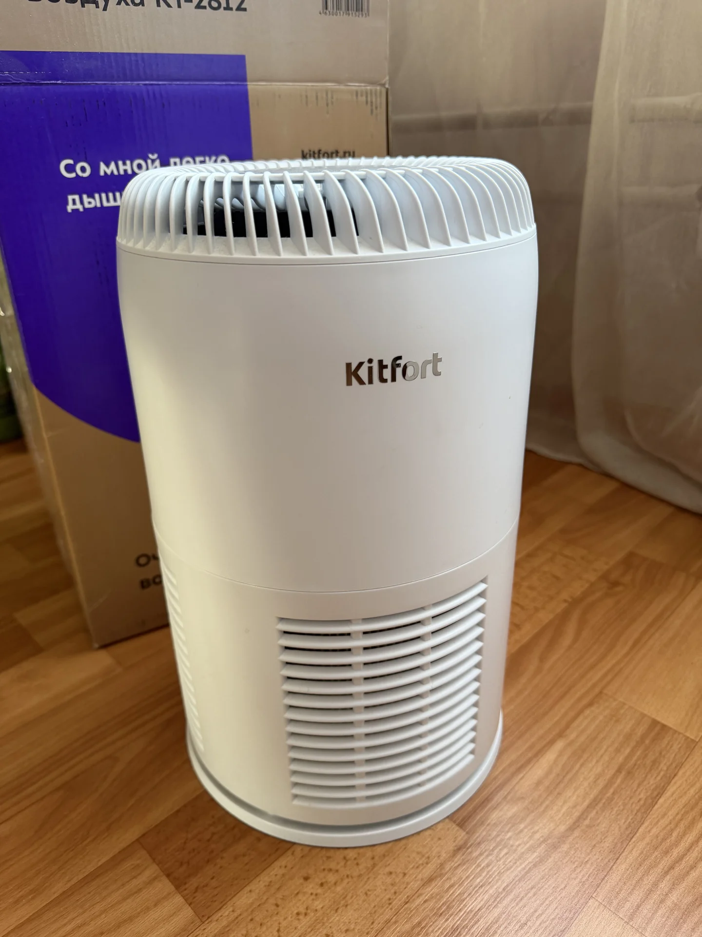 Очиститель воздуха Kitfort KT-2812 — почти НОВЫЙ - миниатюра 2