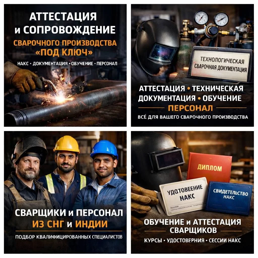 Аттестация НАКС (технология, оборуд-е, персонал) - изображение 1