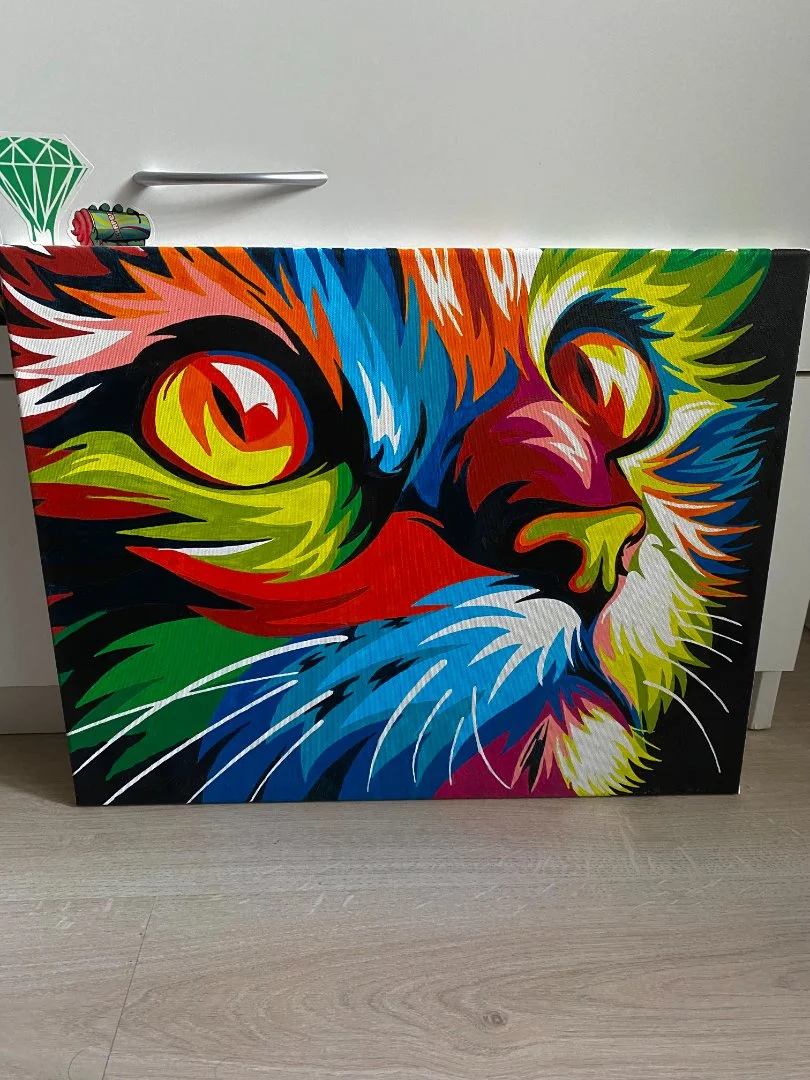 Картина акрилом на холсте 47*37 см - изображение 1