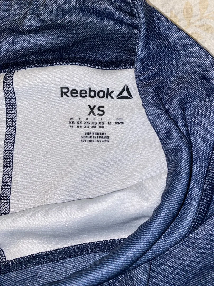 Легинсы для фитнеса reebok XS 42 - миниатюра 4